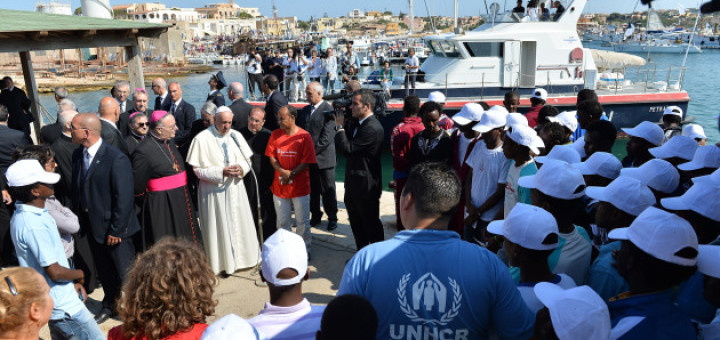 Pope Francis Visits The Island of Lampedusa