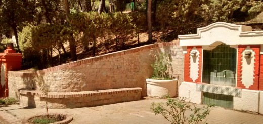 Font dels Lleons del Parc Dalmau, aquest matí