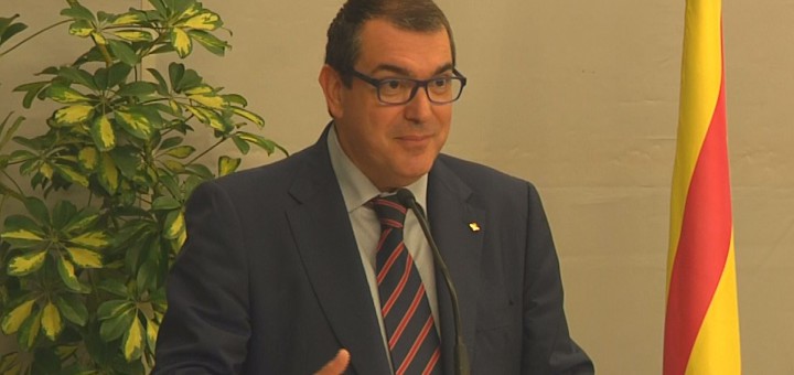 El conseller Jané a Calella, octubre 2015