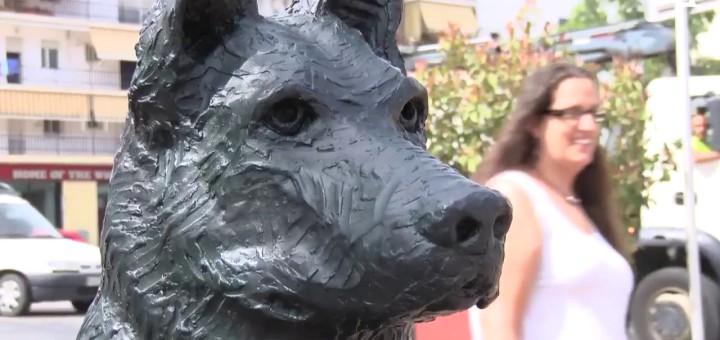 [VÍDEO] La llopa, la segona escultura de bronze, regna la riera Capaspre