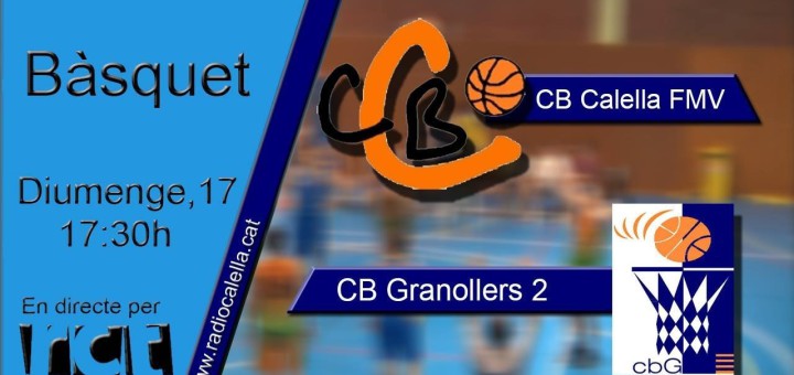[Vídeo] [Transmissió Esportiva Bàsquet] CB Calella – CB Granollers
