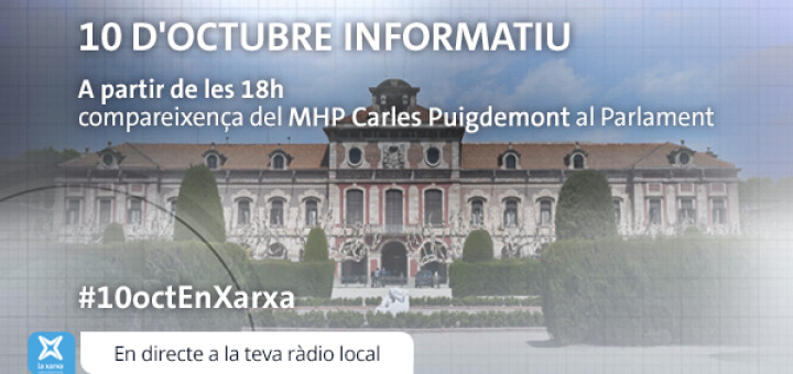 Especial 10 d'octubre-Ràdio_Parlament_La Xarxa