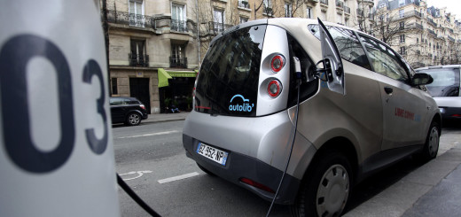 Vehicle elèctric a Barcelona (Font: EFE)