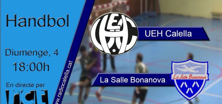[Vídeo] [Transmissió Esportiva] Handbol: UEH Calella – La Salle Bonanova