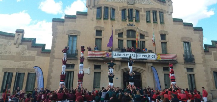 Diada castellera a Les Franqueses