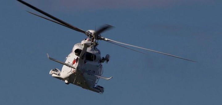 Un helicòpter de Salvament Marítim (Foto: Salvament Marítim)