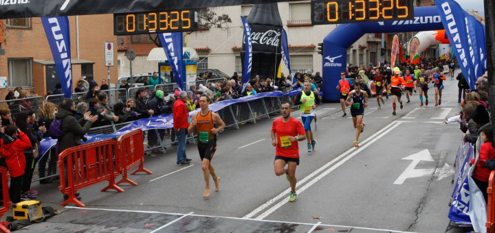 Josep Lluís Díaz a la Mitja Marató de Granollers