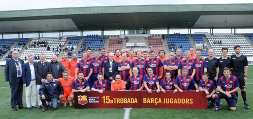 15ª Trobada Barça Jugadors, lany 2016, a Figueres. Foto: Agrupació Barça Jugadors