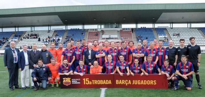 15ª Trobada Barça Jugadors, lany 2016, a Figueres. Foto: Agrupació Barça Jugadors