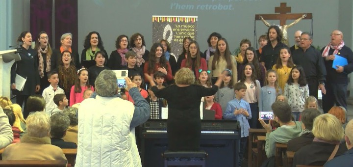 [Vídeo]Concert solidari de cant coral de l’escola de música Can Llobet