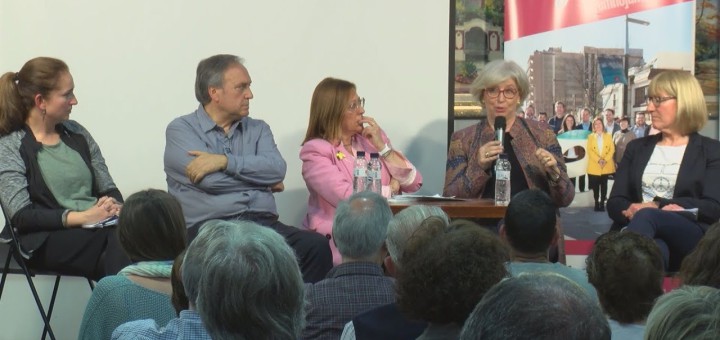 [Vídeo] L’exconsellera Rigau dona suport a Junts per Calella en l’acte de presentació del seu programa social