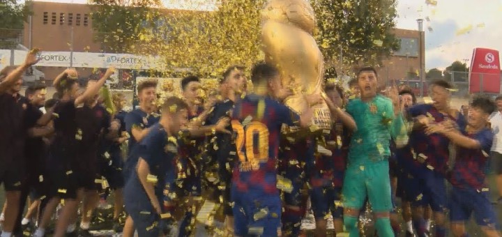 [Vídeo] El Juvenil “B” del FC Barcelona campió del The Cup 2019