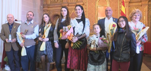 Guanyadors de la passada edició dels Jocs Florals de Calella