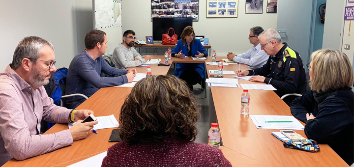 El comitè de crisi reunit aquest matí a dependències de la Policia Local