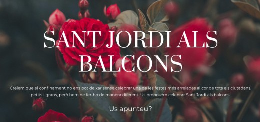 sant jordi als balcons