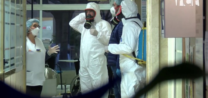 [Vídeo] Desinfecten la residència Mar i Sol per evitar contagis de coronavirus