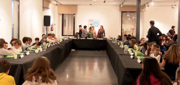El Consell dels Infants del 2019 es va constituir a la sala d’exposicions de l’Ajuntament Vell
