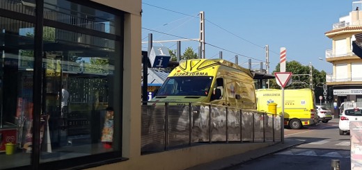 Dues ambulàncies del SEM desplaçaces aquest matí a l’estació de Renfe