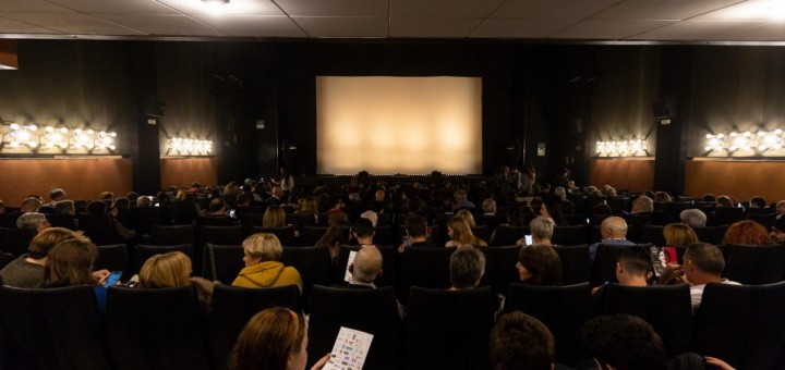 Les conferències de l'AEU e fan a la Sala Mozart (Foto: Calella Film Office)