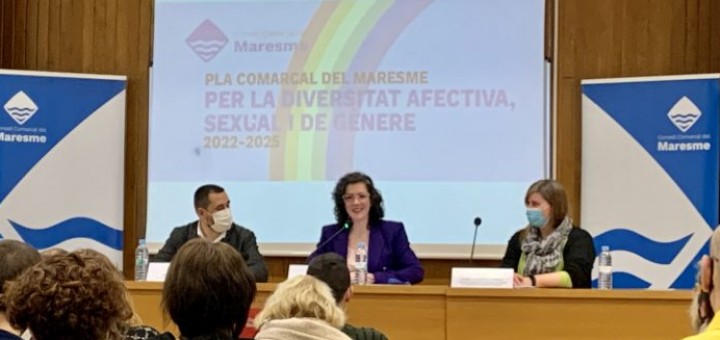Presentació del Pla Comarcal del Maresme per la Diversitat fectiva, Sexual i de Gènere (Foto: CCM)