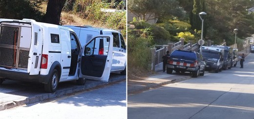 L'escorcoll al xalet del carrer Mestral ha començat pels volts de les set del matí