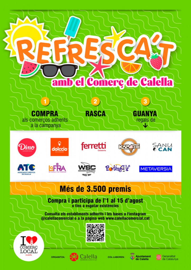 CARTELL REFRESCA'T